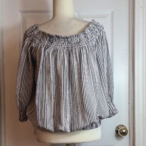 Evereve Smocked Blouse